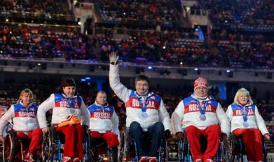 Paralímpicos rusos