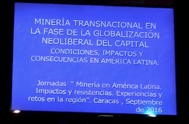 Foro de la Fundación Rosa de Luxemburgo sobre Minería Transnacional en América Latina