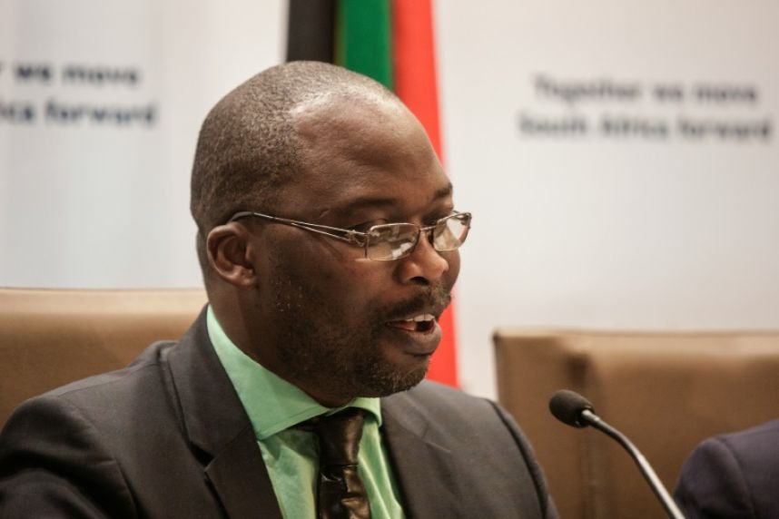 El ministro de justicia sudafricano, Michael Masutha