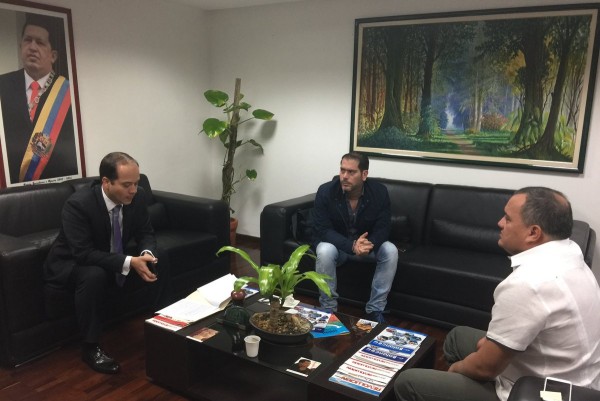 El ministro para Industrias José David Cabello indicó que junto al ministro para el Desarrollo Minero Ecológico, Roberto Mirabal, evaluaron “la importancia de la inversión en esta zona”