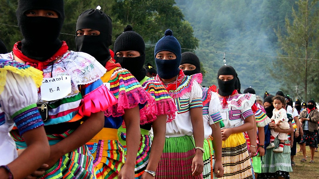 "Qué retiemble en sus centros la Tierra" Mensaje del Ejército Zapatista