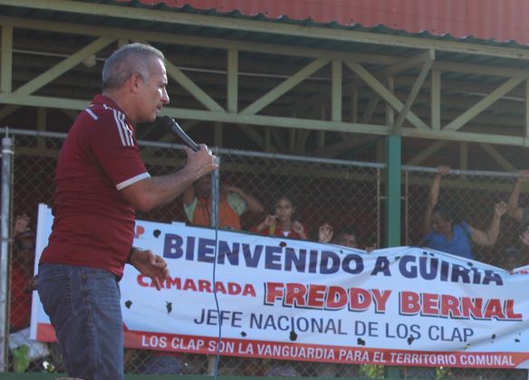 Freddy Bernal, miembro de la dirección nacional del Psuv