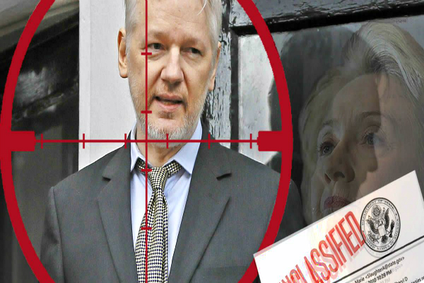 Cuando ocupaba el cargo de secretaria de Estado Hillary Clinton propuso atacar con un dron al fundador de WikiLeaks, Julian Assange, según revela un portal estadounidense.