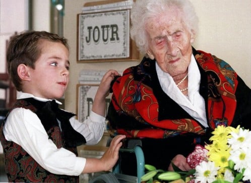 La francesa Jeanne Calment, que murió en 1997 con 122 años, es la persona que más ha vivido hasta ahora