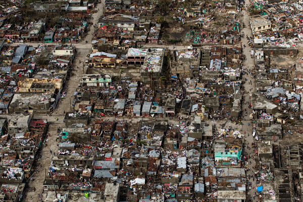 Tras el paso del huracán Matthew el sur de Haití quedó devastado.