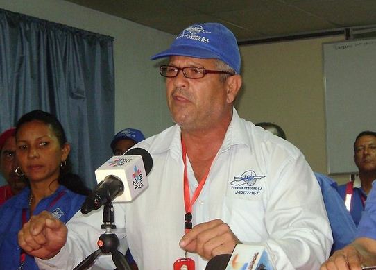 directivo del sindicato de los Puertos del Estado Sucre