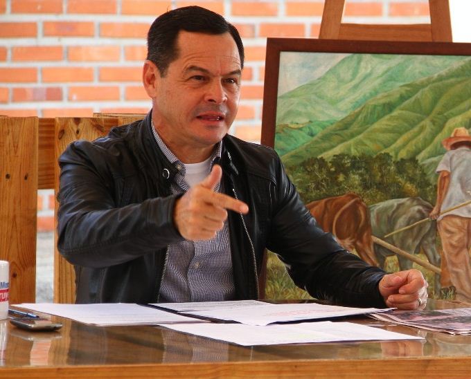 El gobernador del estado  Táchira, José Gregorio Vielma Mora