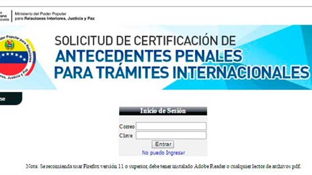 10 pasos para solicitar el Certificado de Antecedentes 