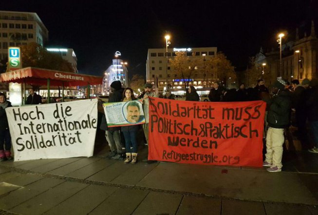 Movilización en Alemania en solidaridad con el pueblo kurdo