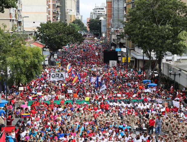 Mujeres marcharon en Caracas