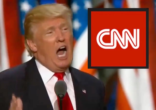 Le dijo al el director de la CNN Jeff Zucker "odio tu cadena, todos en la CNN son unos mentirosos y deberías de sentirte avergonzado".