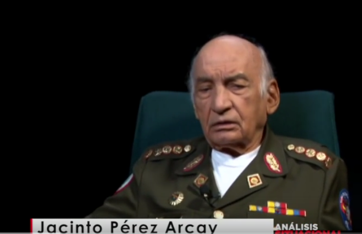 Jacinto Pérez Arcay, exasesor geopolítico y de Estado Mayor durante el período presidencial de Hugo Chávez,