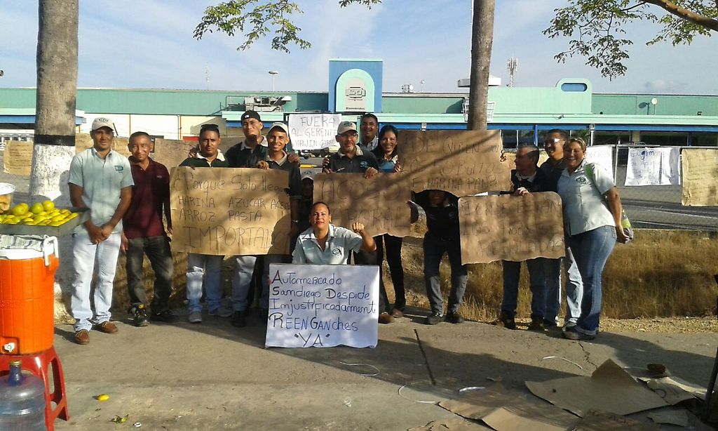 Trabajadores denuncian despidos en Automercados San Diego e incumplimiento de la LOTTT