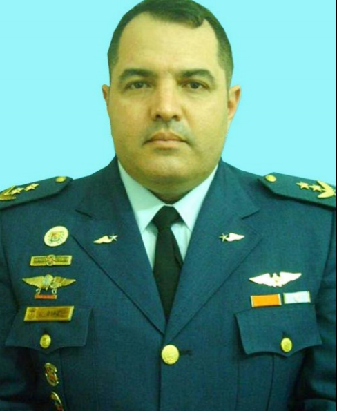 Juan Carlos Díaz Betancourt, teniente coronel de  Aviación