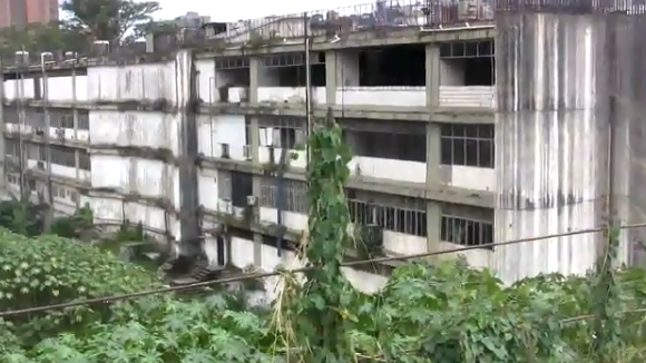 Elefante blanco-rojo en la zona rental de la plaza Venezuela, cuanto costaría realizar una construcción de este tipo en la actualidad