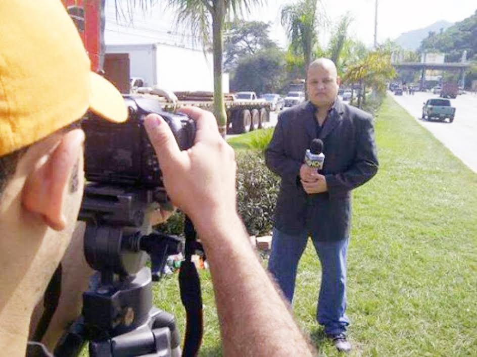 Igor Padilla realizaba el largometraje El Reportero, alusiva a los asesinatos de periodistas en Honduras