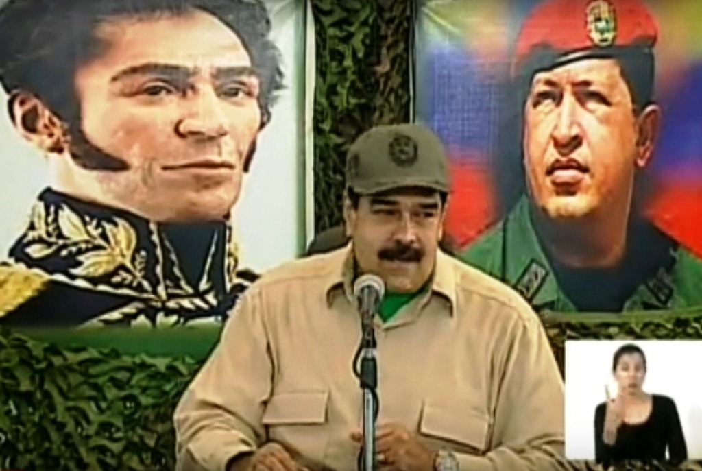 Nicolás Maduro, como Comandante en jefe de las Fuerzas Armadas Nacional Bolivariana ha conducido las maniobras junto al Ministro de la Defensa y el Comando Estratégico Operacional