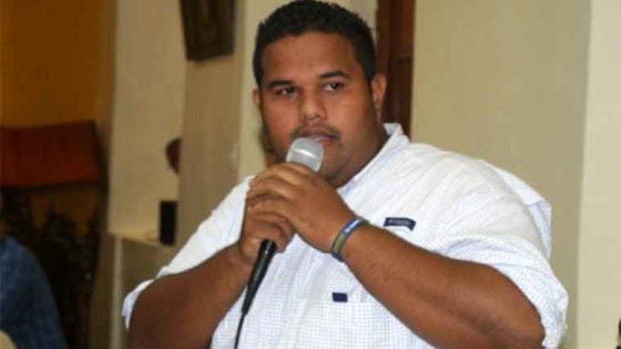 El concejal de Voluntad Popular, Roniel Farías