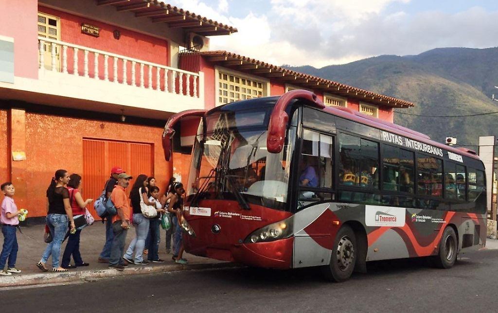 Unidad Bus Mérida de la estatal Trolebús Mérida (Tromerca)