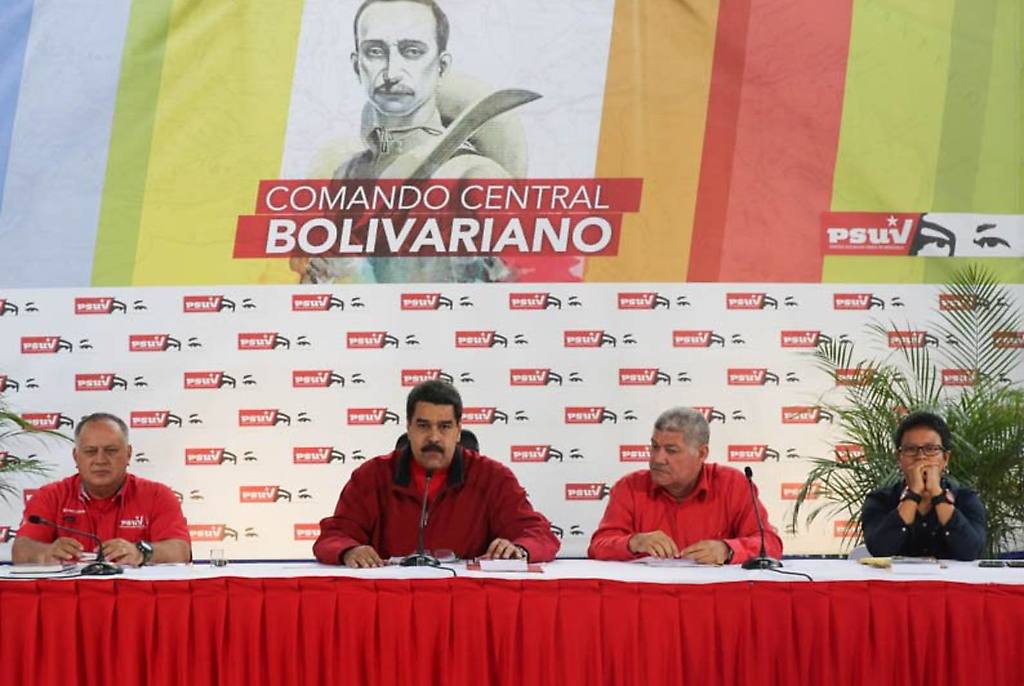 El Presidente Maduro dirigió la segunda plenaria del Comando Central Bolivariano del Partido Socialista Unido de Venezuela (Psuv)