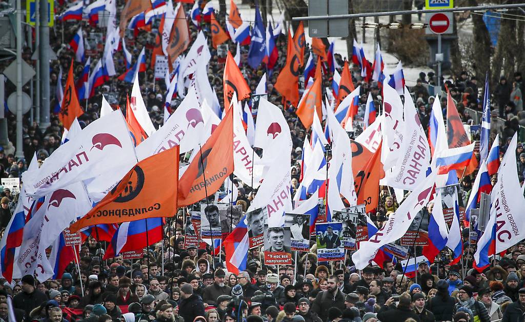 Manifestación este domingo en Moscú en el segundo aniversario del asesinato del opositor ruso Borís Nemtsov