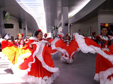 La agrupación de Danzas “Cinco Águilas Blancas”, toma los espacios de la estación Barinitas de Mukumbarí