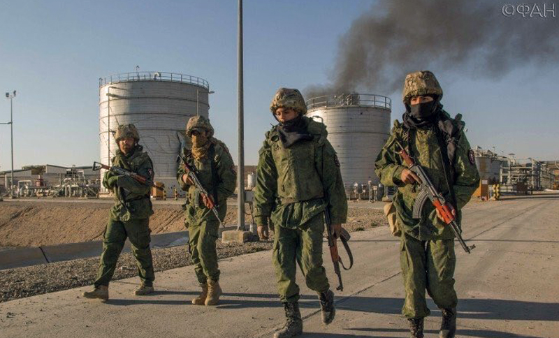 La nueva unidad de élite realizando sus jornadas de patrullas por las instalaciones petroleras de Hayyan