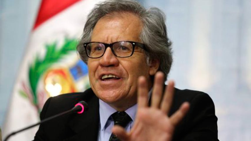 El secretario general de la (OEA), Luis Almagro