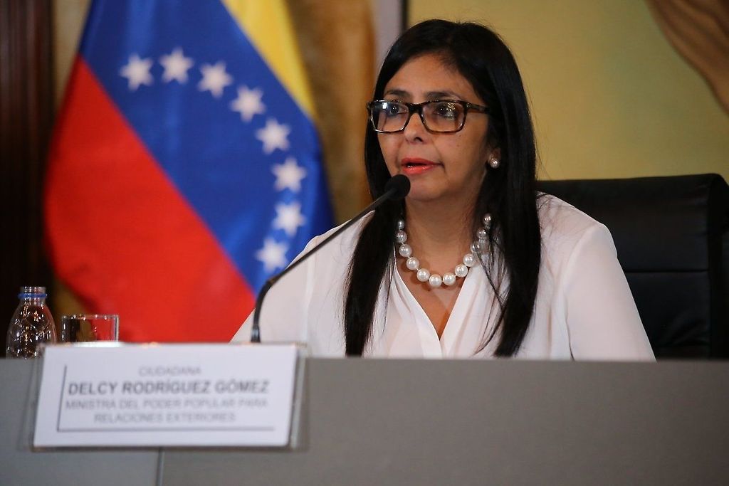 La canciller de Venezuela, Delcy Rodríguez