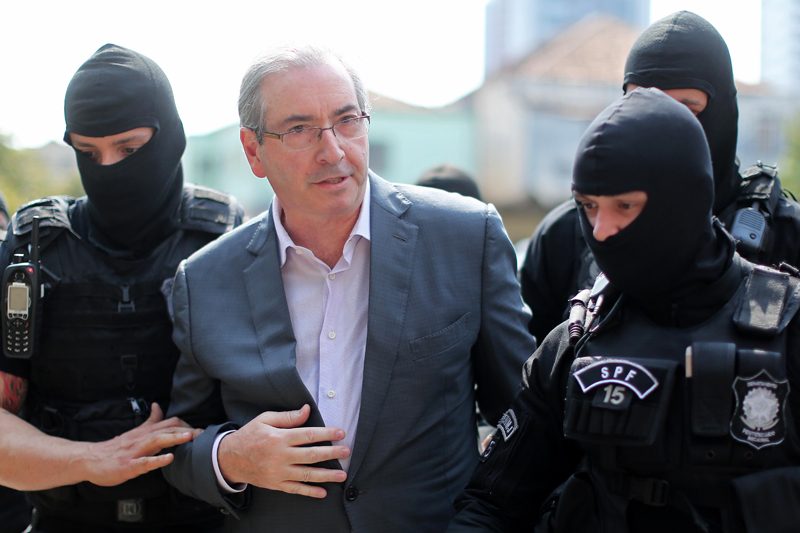 La justicia brasileña sentenció a 15 años de prisión al exparlamentario Eduardo Cunha tras declararlo culpable de varios delitos de corrupción