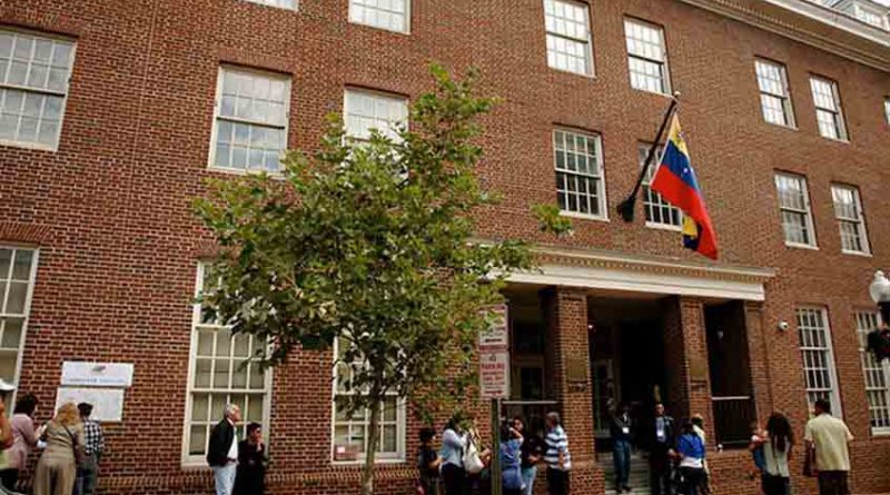 Embajada de Venezuela en Washington.