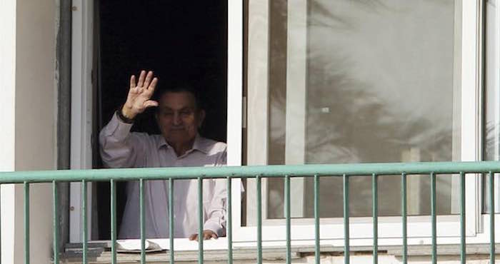 Ex Presidente egipcio Hosni Mubarak