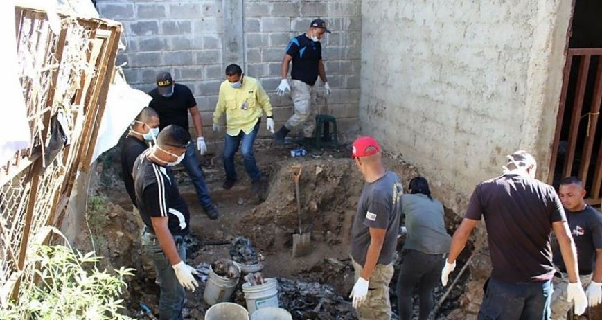 Hallan fosa con restos humanos en la antigua PGV de Guárico