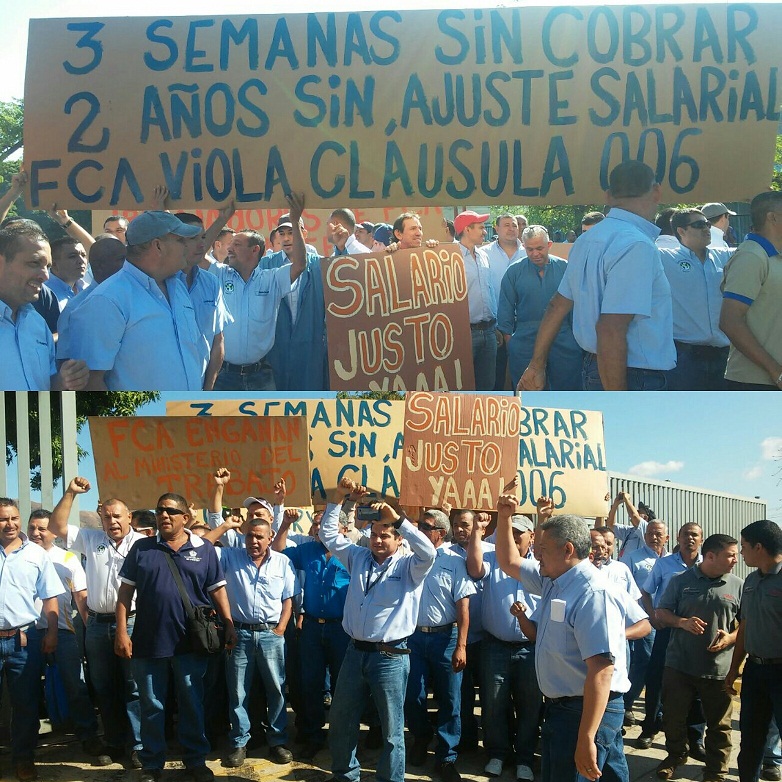 Asamblea de trabajadores de Chrysler de Venezuela