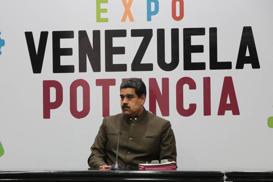 Presidente Nicolás Maduro en la Expo Venezuela Potencia 2017.