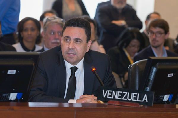 El diplomático recordó que Brasil, país agresor contra Venezuela, tiene un Gobierno producto de un golpe de Estado.