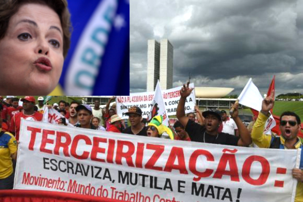 El proyecto de ley aprobado por el Congreso atenta contra la legislación laborista y los derechos históricos de los trabajadores brasileños, afirmó la presidenta electa de Brasil.