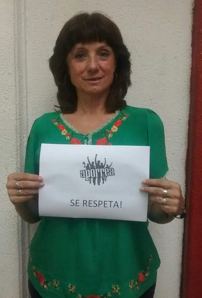 Vilma Ripoll, dirigente del MST de Argentina, enfermera de profesión, defensora de los derechos de los trabajadores y las mujeres.