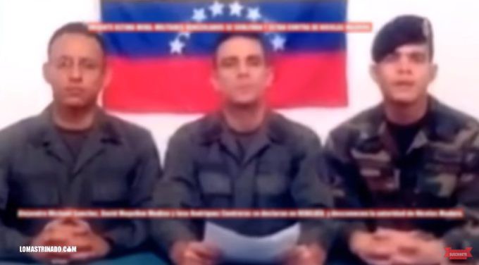 Tres militares que se habrían reunido en Colombia con el secretario general de la OEA, Luis Almagro, y luego emitieron un video llamando al golpe de Estado contra el Presidente Nicolás Maduro son exigidos por Venezuela a Colombia.