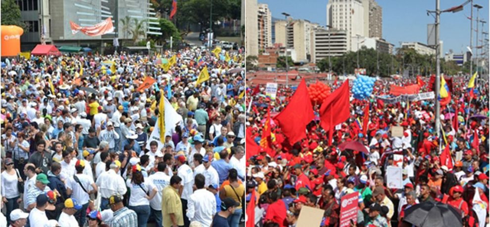 Este 19 de abril el chavismo y la oposición convocan nuevas movilizaciones con propósitos distintos y opuestos.