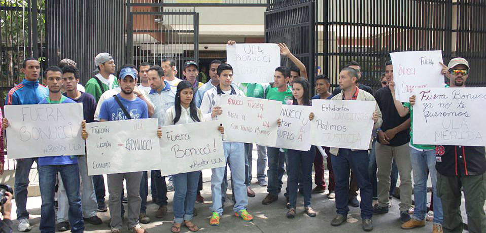 Estudiantes ulandinos denuncian ante la Contraloría General del estado Mérida, presuntos hechos de corrupción por parte de las autoirdades rectorales de esa casa de estudios superiores