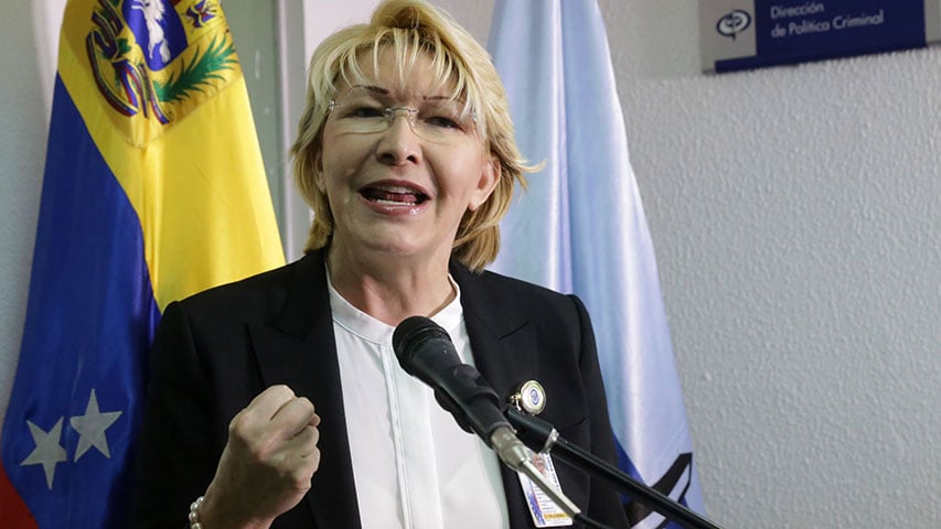 La Fiscal General de la República, Luisa Ortega Díaz