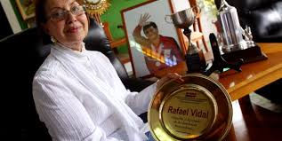 La madre de Rafael Vidal, Flor Marina Castro de Vidal
