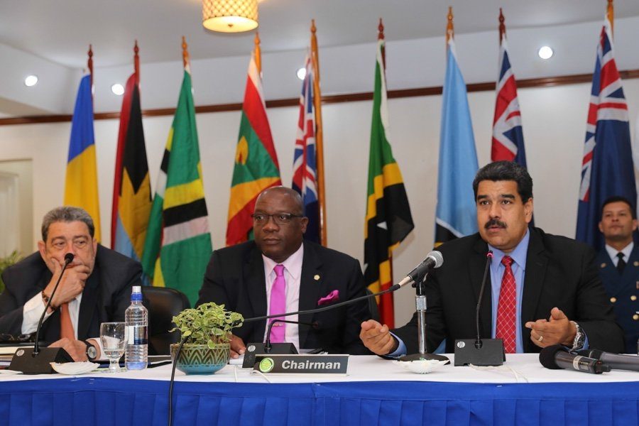 El pesidente Maduro en la LXIV Reunión de la Organización de Estados del Caribe Oriental en San Vicente y las Granadinas