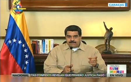 El presidente de la República, Nicolás Maduro