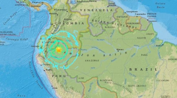 Sismo de 6.2 se sintió en toda la región fronteriza de Colombia, Ecuador y Perú