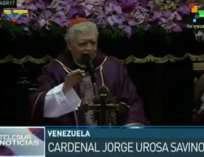 Jorge Urosa Savino, el actual "Cardenal" de Venezuela.