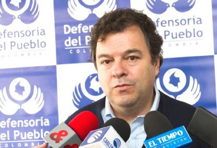 El defensor del Pueblo de Colombia, Carlos Alfonso Negret