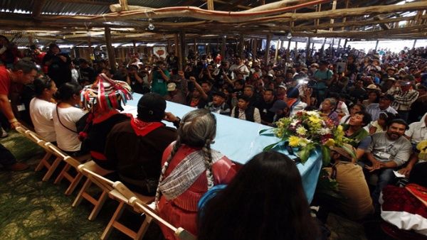 México: Quinto Congreso Nacional Indígena realizado el 1° de enero pasado
