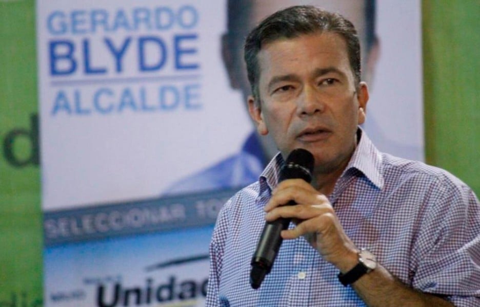 El alcalde de Baruta, Gerardo Blyde